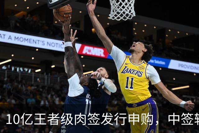 10亿王者级肉签发行申购，中签较容易，股民打新能吃肉！